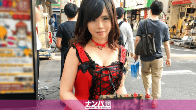 Nampa 200GANA-1412 Jav Cosplay Cafe Nanpa 25 in Akihabara Karasawa 22 Year Old devil cafe bar shop clerk - Server 1