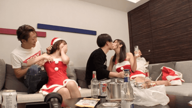 FHD 326EVA-017 Erotic Santa Christmas party with exciting excitement and speed of hands of Erika-chan - Server 2