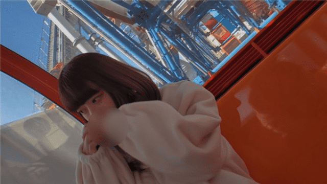 FC2 PPV 1252953 Personal Pantyhose Photo Session Face Out Pies Black Pantyhose 30 Denier Straight Puncture Tight Mini - Server 2